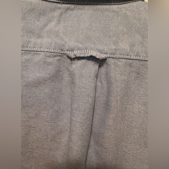 American Eagle Outfitters Men’s Long Sleeved Cotton Shirt Blue Size L - Picture 5 of 6